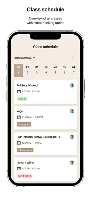 peoples - Connect with the gym screenshot 3