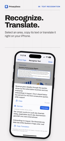 PrivacyDocs: Scanner & PDF App screenshot 6