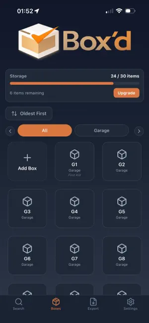 Box’d Inventory screenshot 1