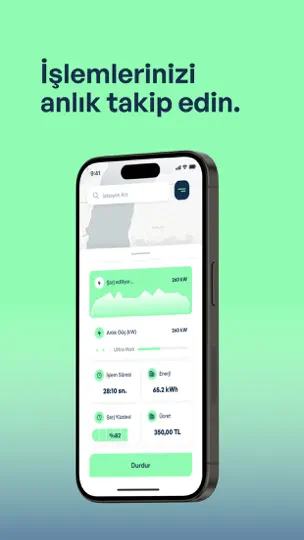 GioEV Araç Şarj İstasyon Ağı iPhone Ekran Görüntüsü 4