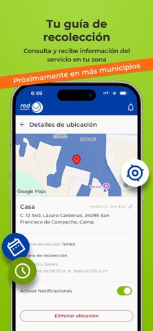 Red Ambiental iPhone screenshot 1