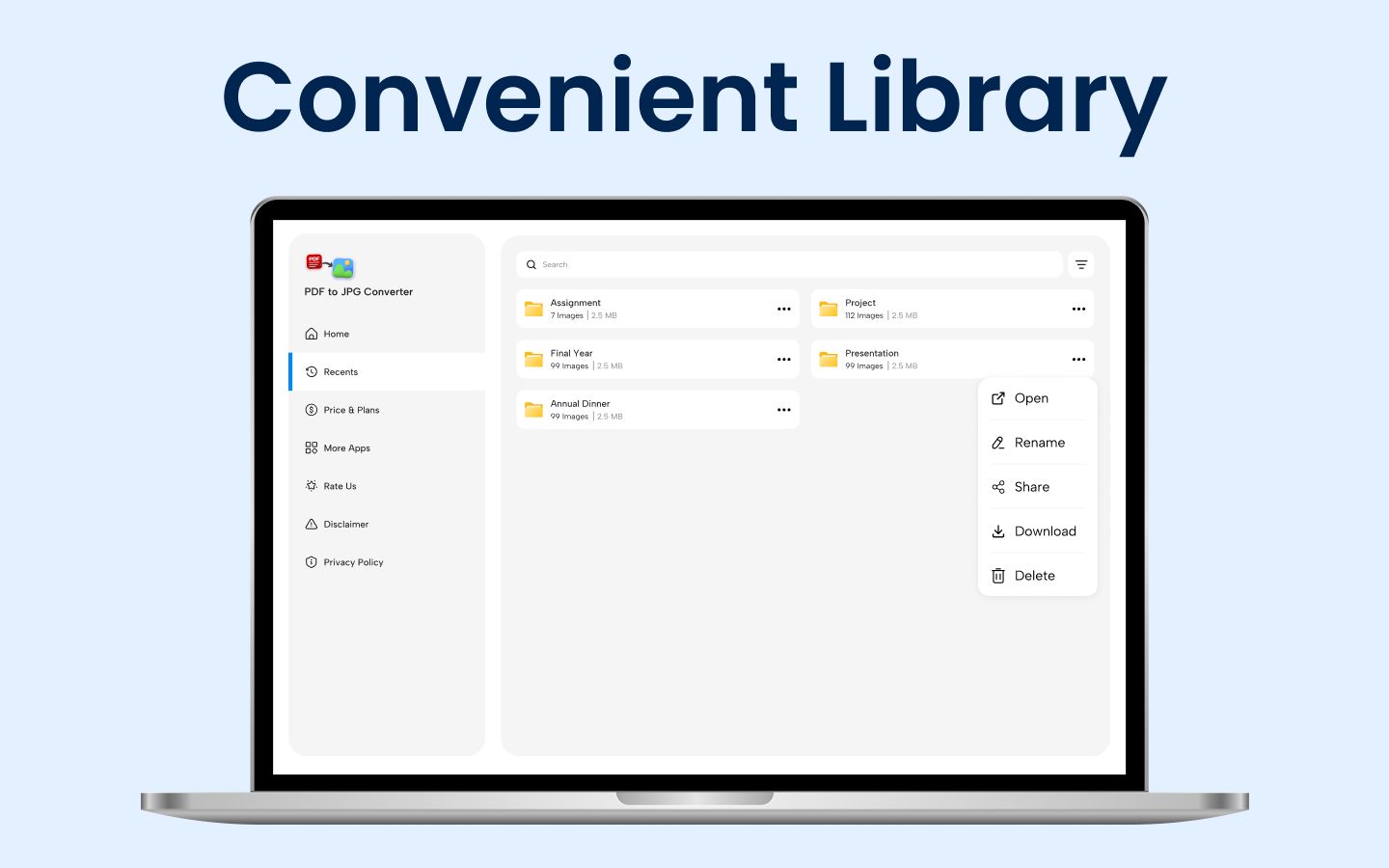 PDF to JPG Converter - JPEG screenshot 27