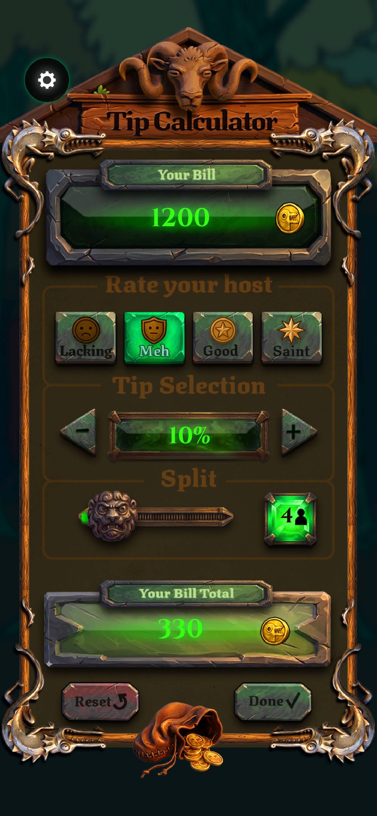 Screenshot 6 of Tavern-Tab: Tip Calculator