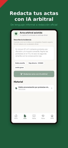FiveRef: Football Referees iPhone screenshot