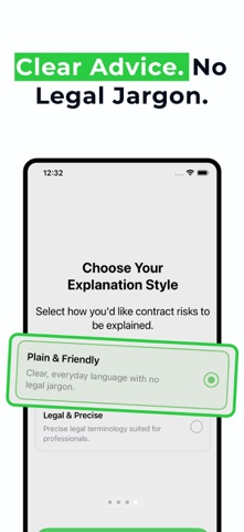 Legal Scan iPhone screenshot