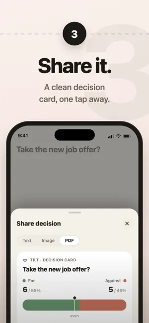 Tilt: Pros & Cons List screenshot 3