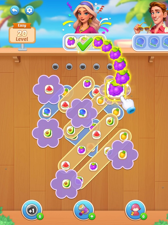 Tile Match Screw Puzzle