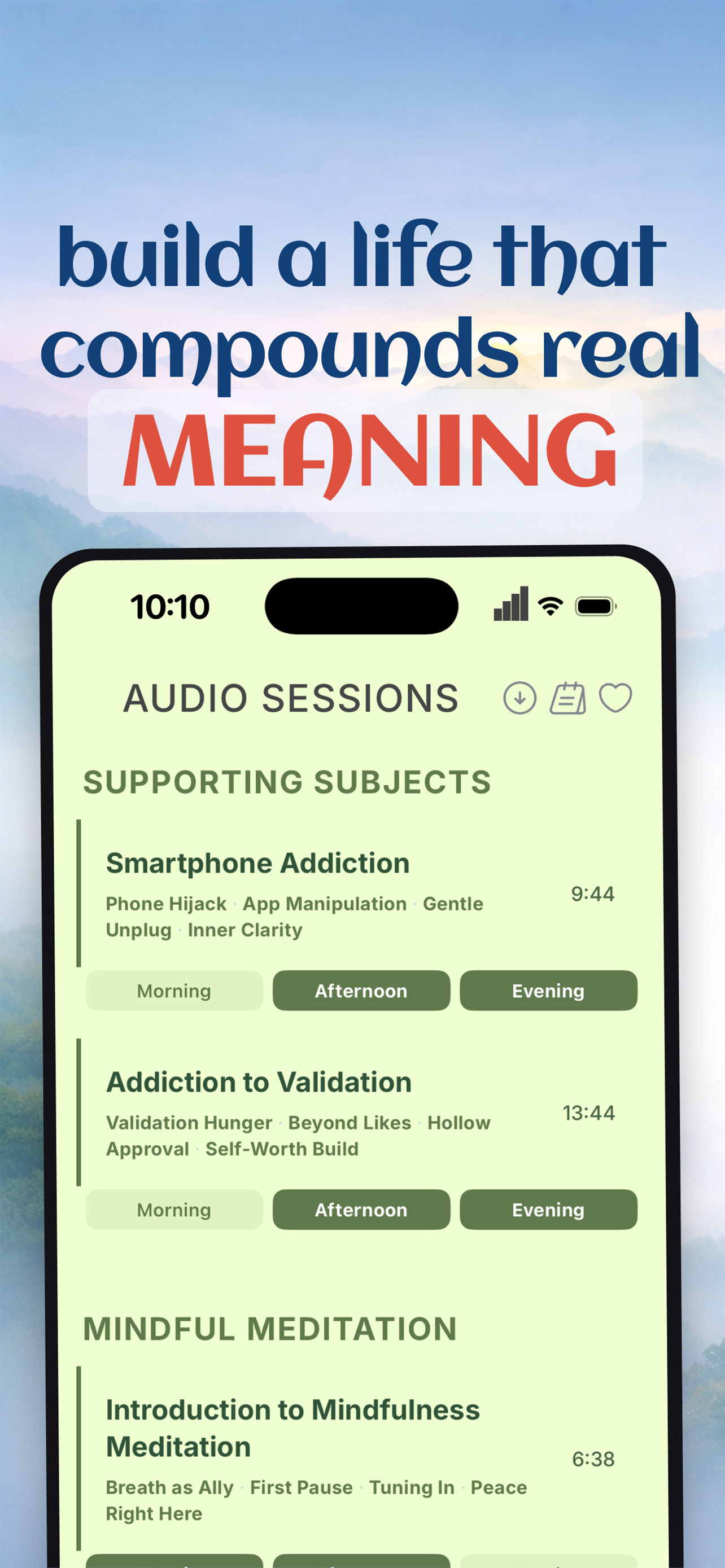 Dojowell: Wellness by Meaning screenshot 5