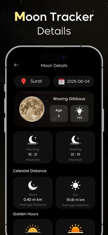 Moon Finder : Sun Status screenshot