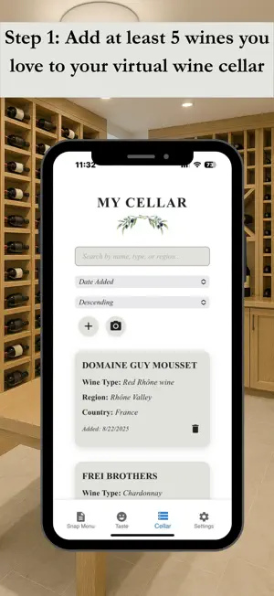 VinoMatch: AI Wine Searcher screenshot 1