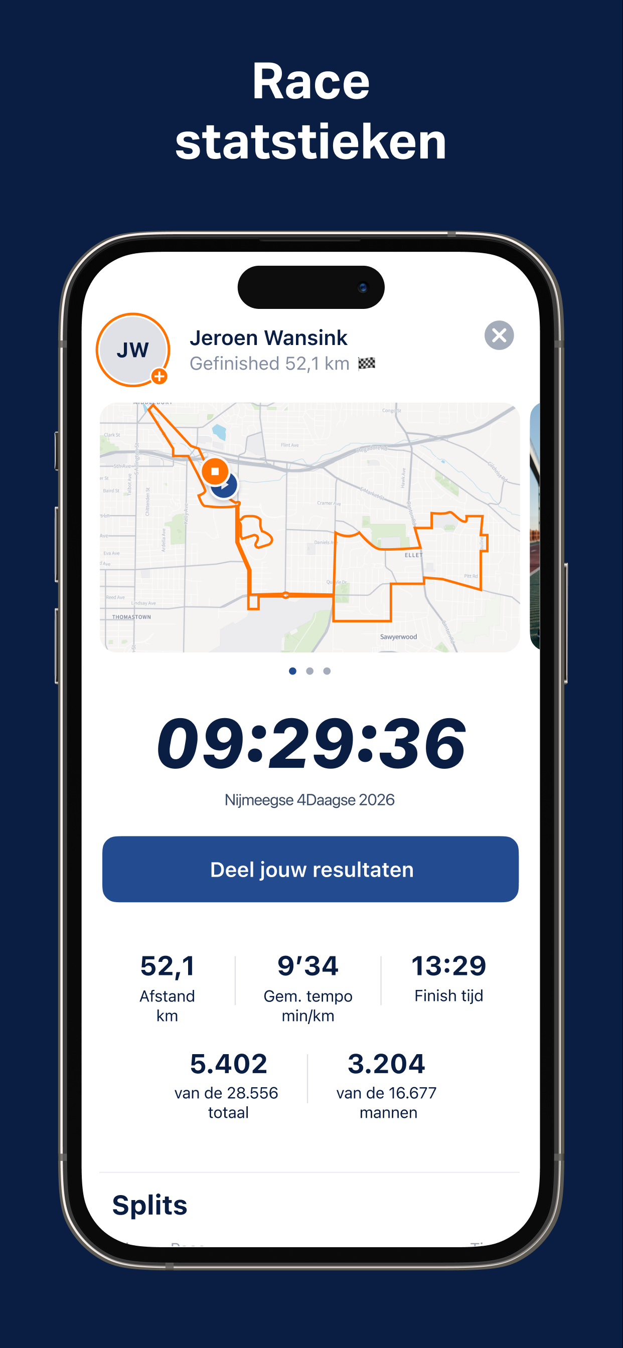 4Daagse app screenshot 5