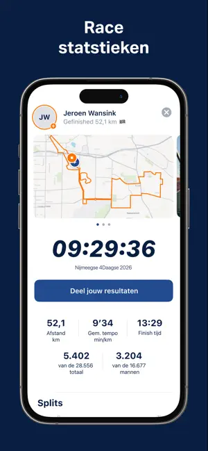 4Daagse app iPhone screenshot 5