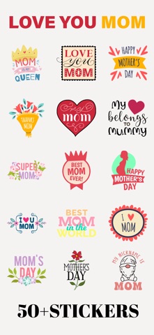 Love You Mom app screenshot