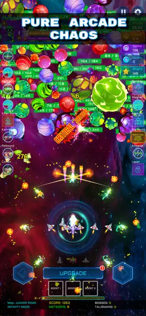 Zadoriko Galaxy: Space Shooter screenshot 1