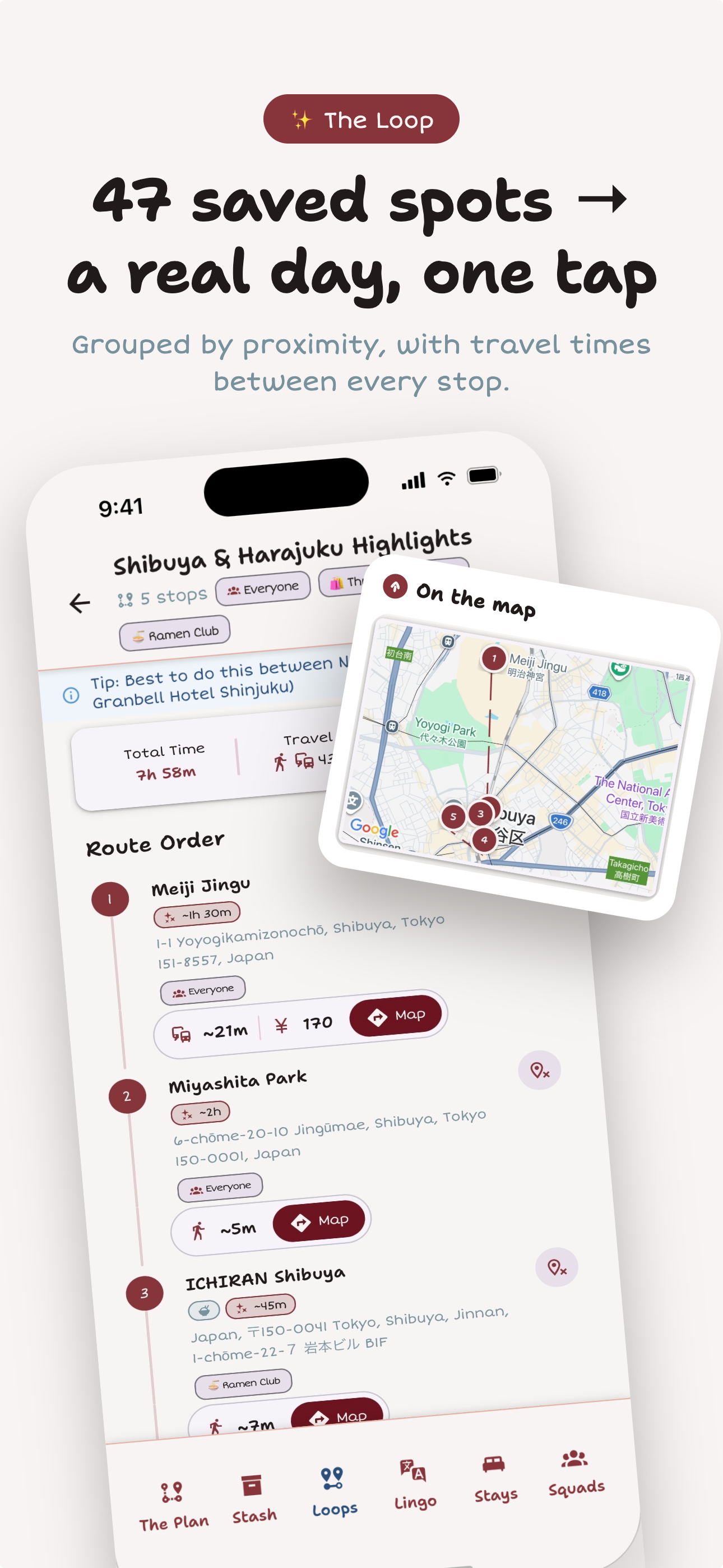 GoJa: Japan Trip Planner screenshot 2