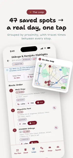 GoJa: Japan Trip Planner screenshot 2