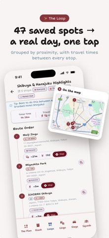 GoJa: Japan Trip Planner iPhone screenshot