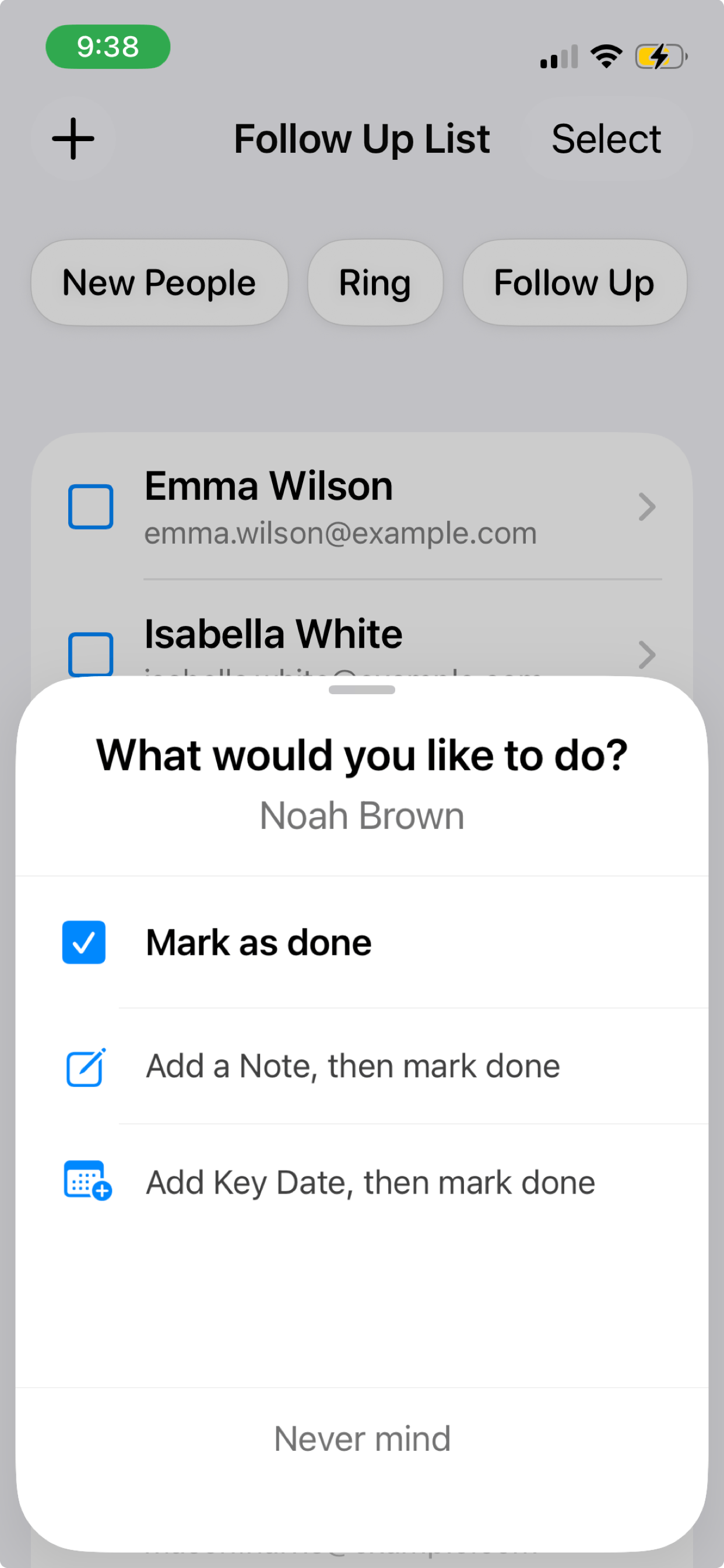 Next Steps screenshot 3