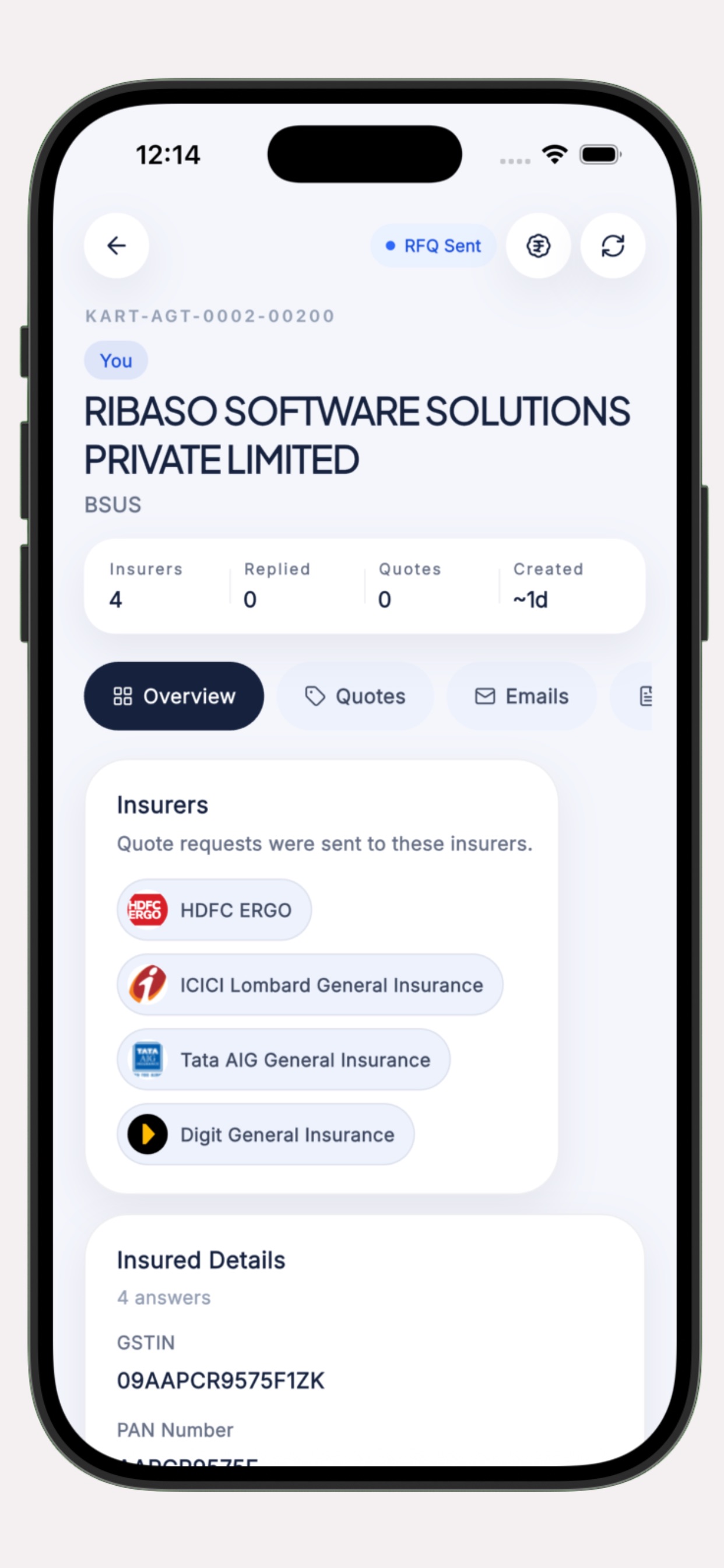 Screenshot 4 of Ribaso Insurance Agents