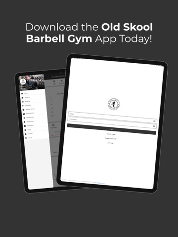 Old Skool Barbell Gym iPad screenshot