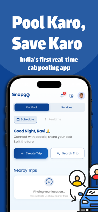 Snapgo : Connect & Split Fare Screenshot 4 of 7