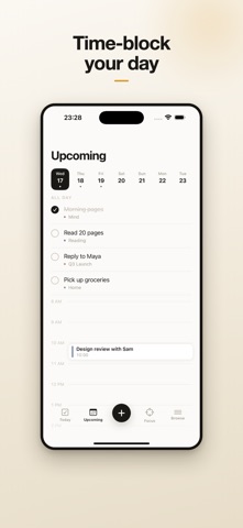 Tempo: Calm To-Do & Focus screenshot