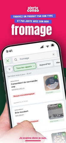 Alerte Conso - Rappel Produit Screenshot 5 of 7
