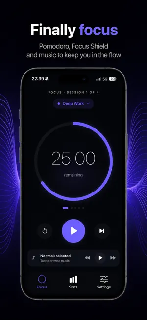 FocusFlow Focus Timer screenshot 1