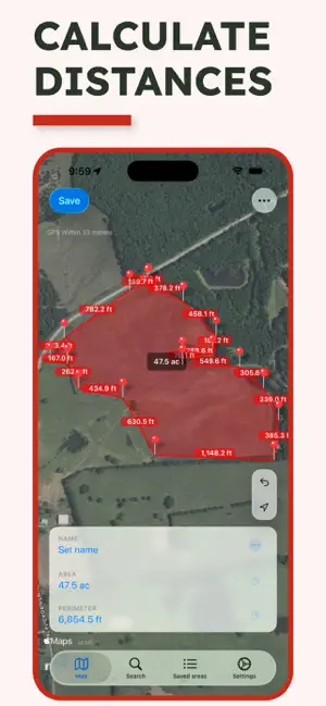 Map Area Calculator - Marea screenshot 3