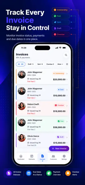 Invozy: Invoice Maker screenshot 4