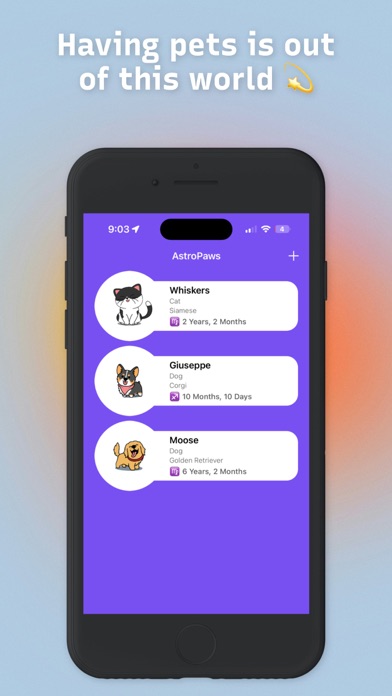 AstroPaws: The Pet App Screenshot