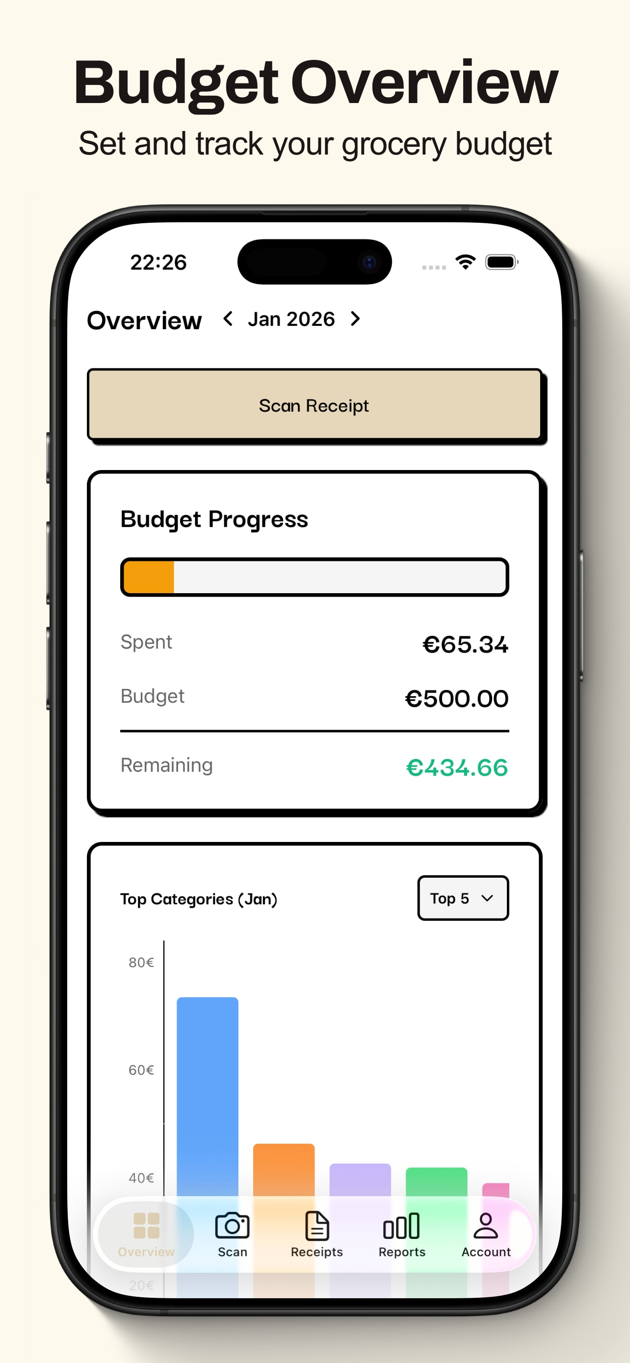 SpendScan screenshot 2