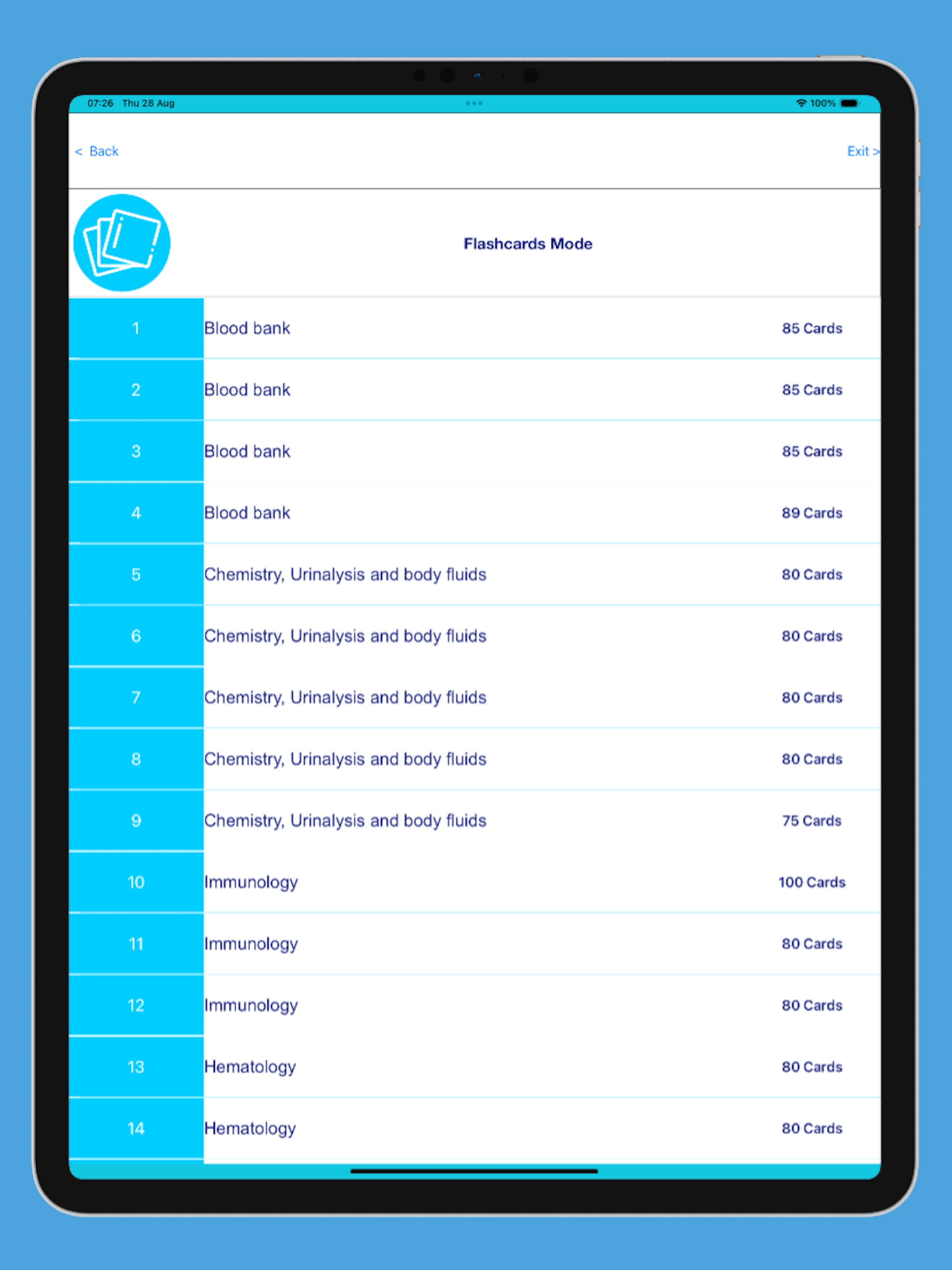 ASCP-MLT Exam Review screenshot 7