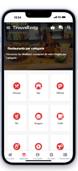 TrouveResto Screenshot 4 of 5
