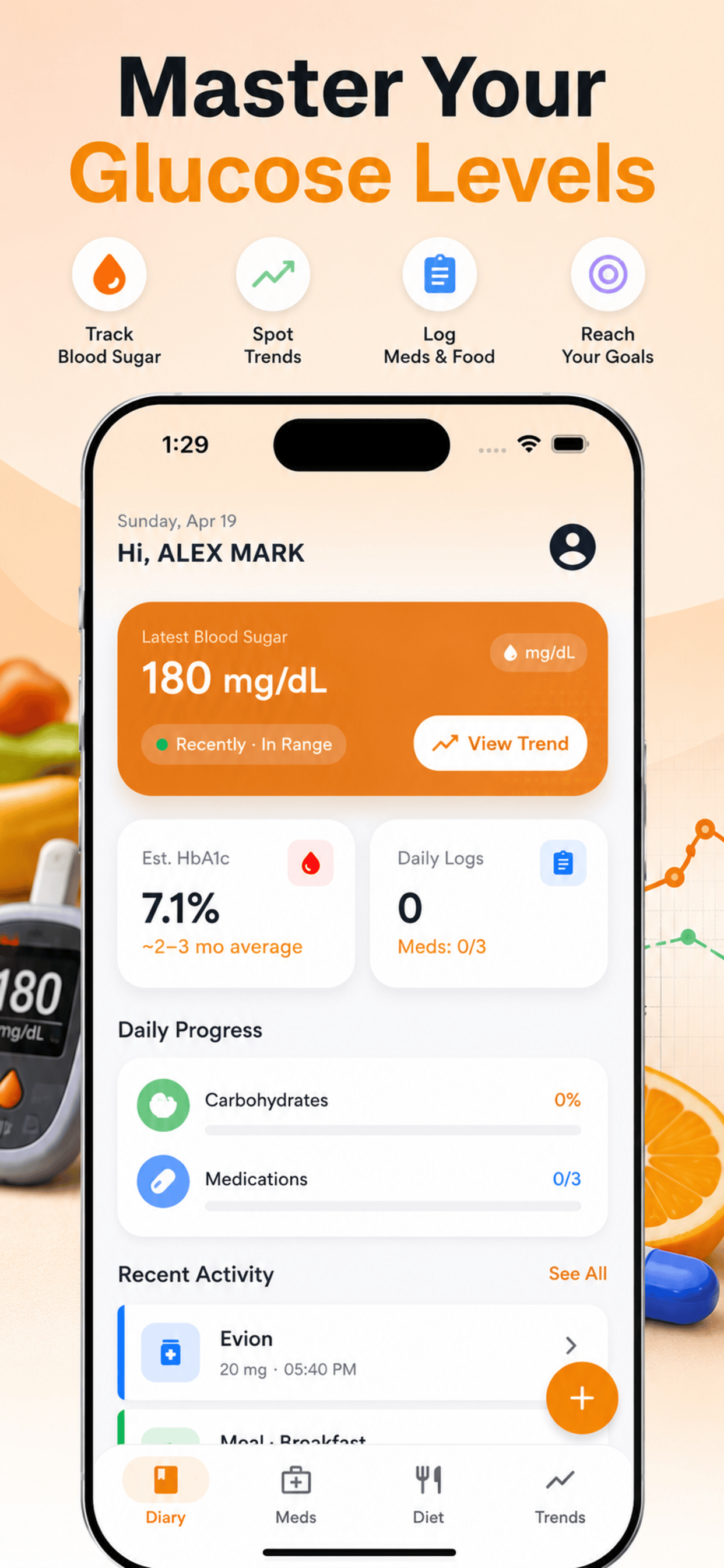 Blood Sugar & Glucose Diary screenshot 9