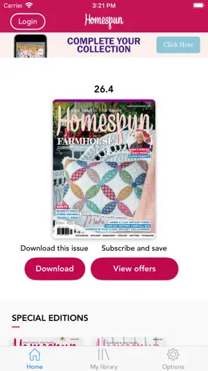 Australian Homespun Magazine screenshot 1