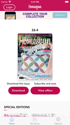 Australian Homespun Magazine screenshot 1