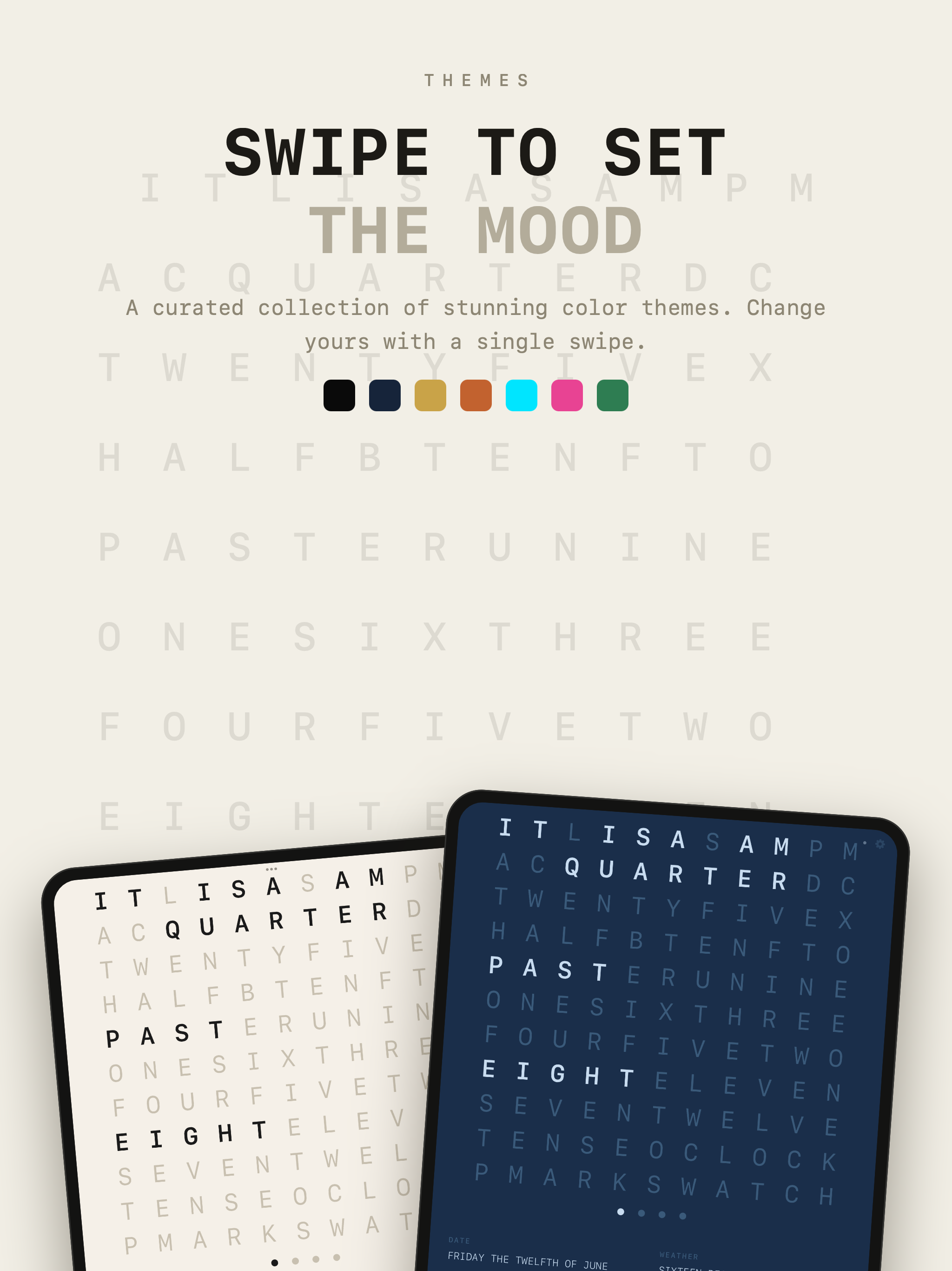 LEXIS - Word Clock Live Widget screenshot 13