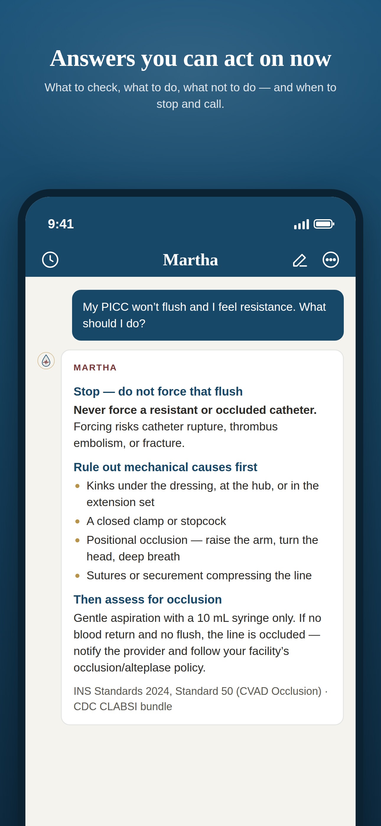 Screenshot 2 of Martha: Vascular Access CNS