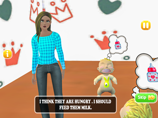 Family Mother: Happy Baby Life iPad screenshot 7 - Games app