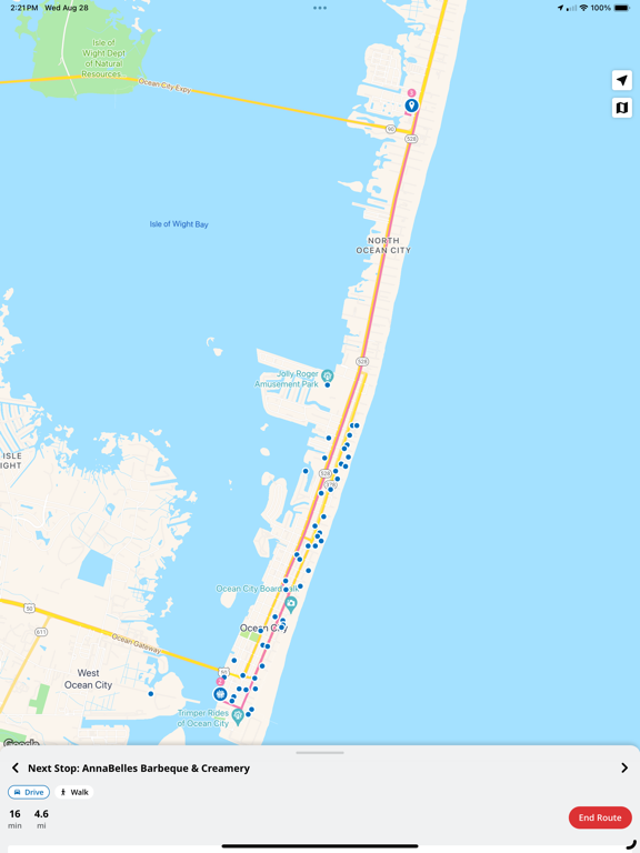 Discover Ocean City iPad screenshot 9 - Travel app