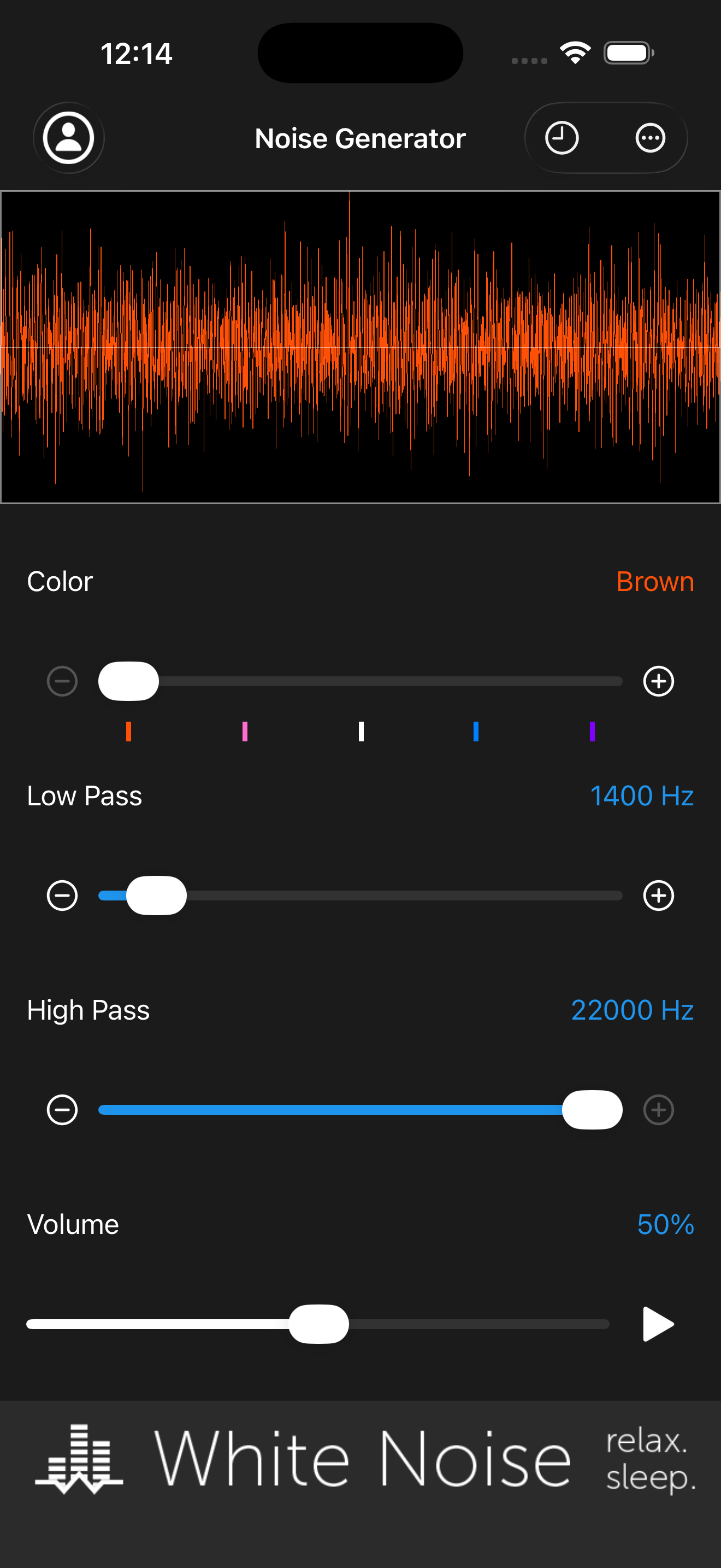 Noise Generator: Full Spectrum