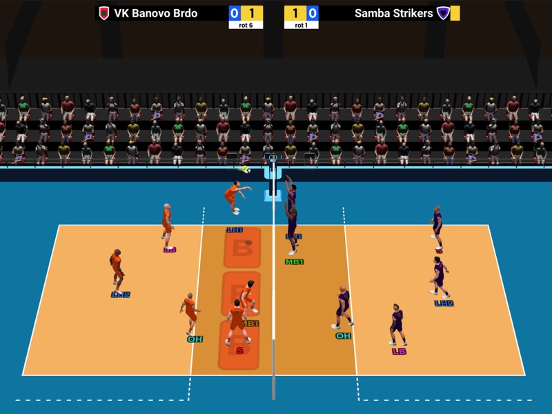 Spike Masters 3D Volleyball screenshot 12