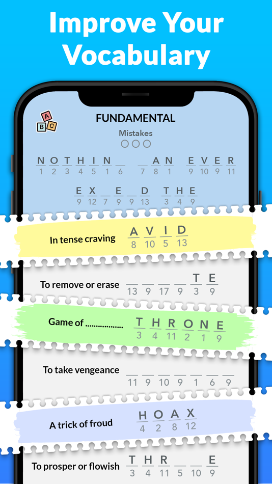 #3. Figure it - Cryptogram Games (iOS) 由: MASTERMIND WORD GAMES