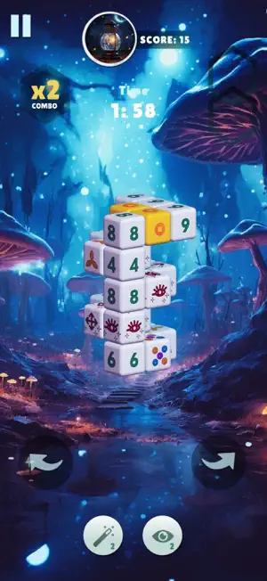 Mystic Mahjong: matching games screenshot 2