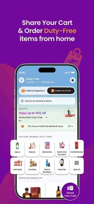 Adani OneApp: For Smart Travel iPhone screenshot 4