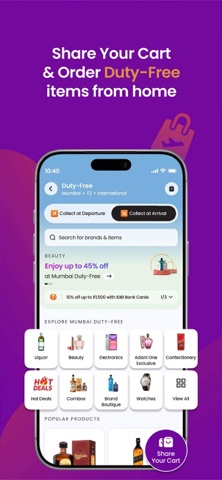 Adani OneApp: Your Airport App iPhone screenshot 4