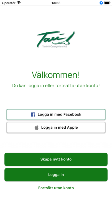 Taxibil Screenshot