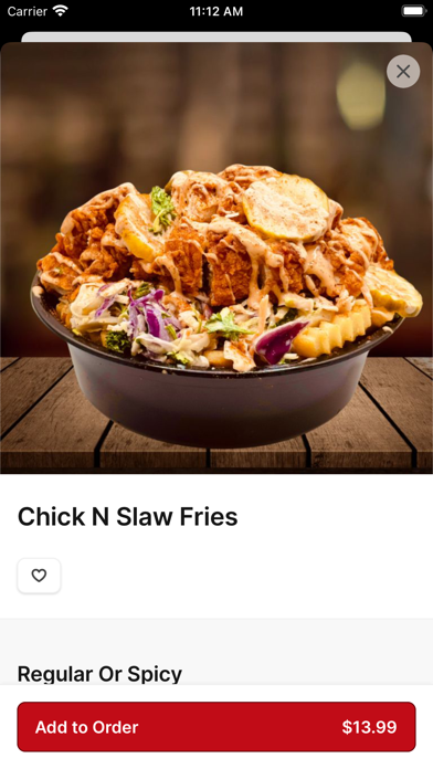 Five Star Chicken To Go iPhone screenshot 4 - Food & Drink app