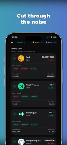 Agenticly: Stock Crypto AI iPhone screenshot